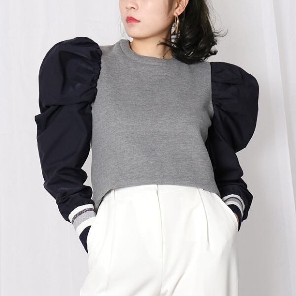 Beryl - Sweat-shirts à col rond et manches longues pour femmes
