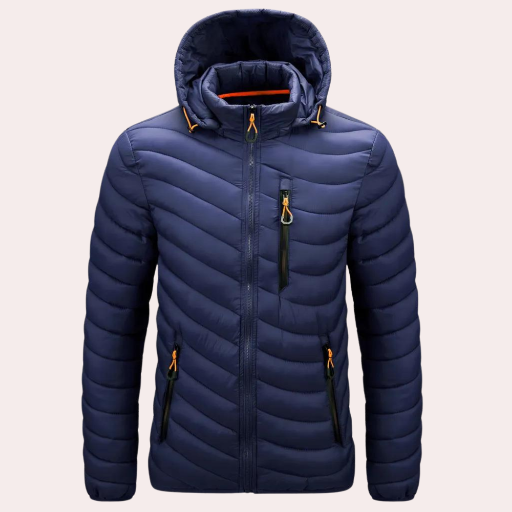 BERNARD - Veste à Capuche Légère pour Hommes