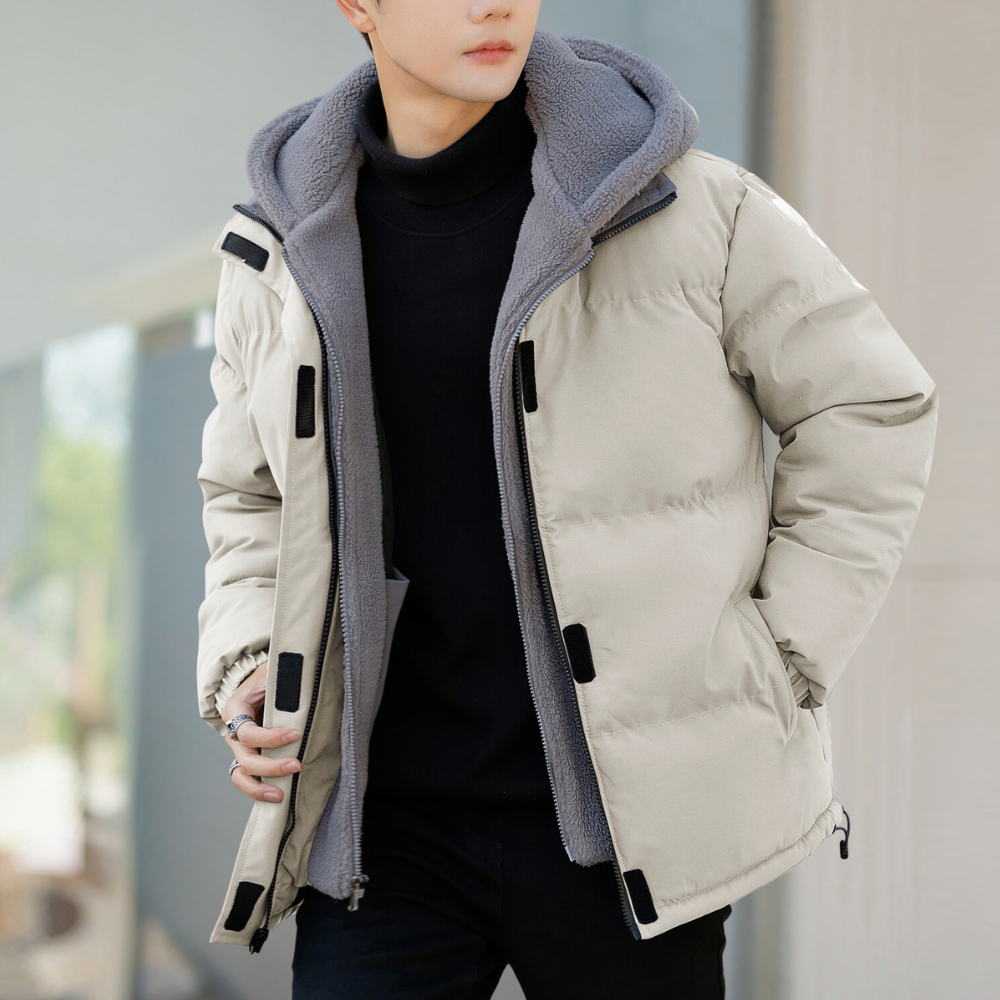 MAUI - Veste d'Hiver à Capuche Chaude pour Hommes