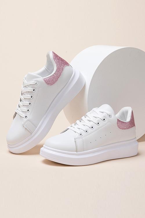 Clara - Baskets Stylées avec Imprimé Léopard pour Femmes