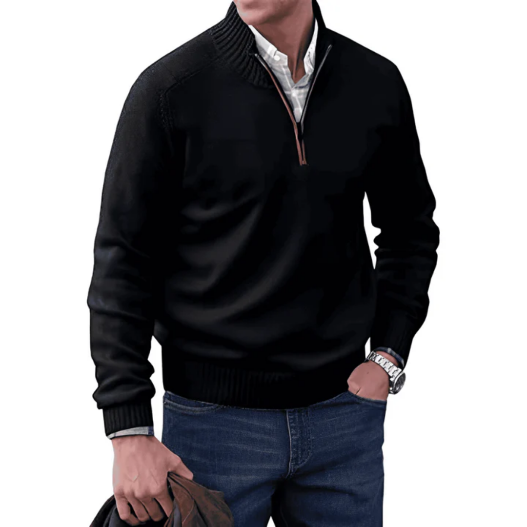 Noe | Pull Zippé Homme | Chaud