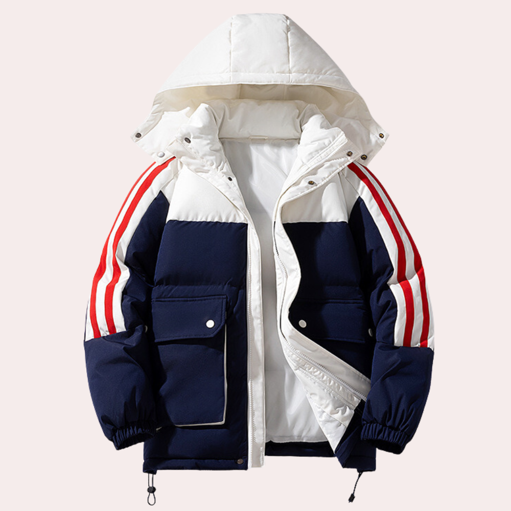 PETER - Veste d'Hiver Matelassée Chaude pour Hommes