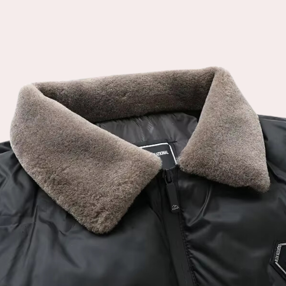 JUSTIN - Veste d'Hiver Chaleureuse pour Hommes