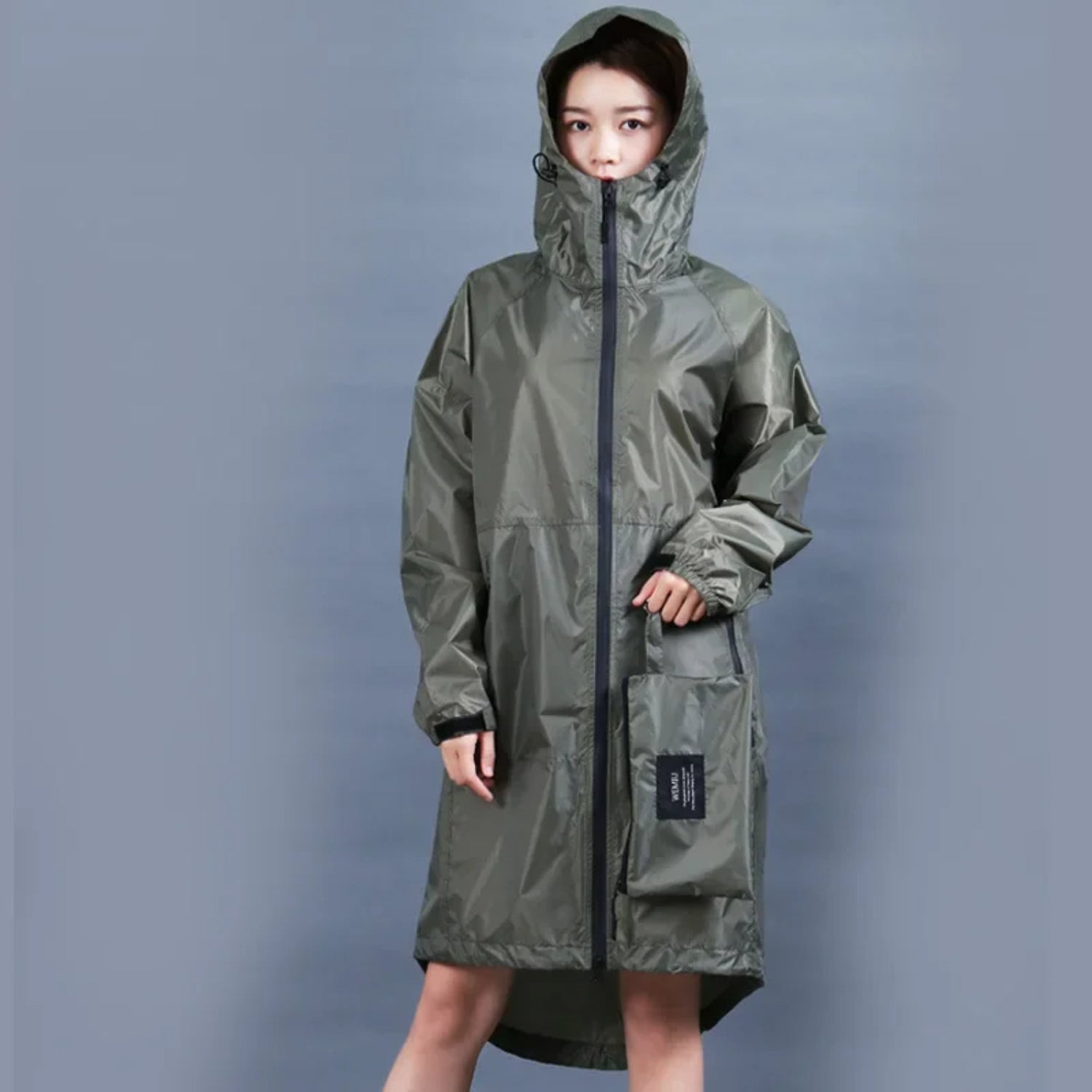 Imperméable Avec Capuche