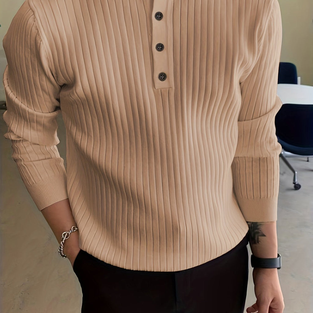 Pull Boutonné pour Hommes
