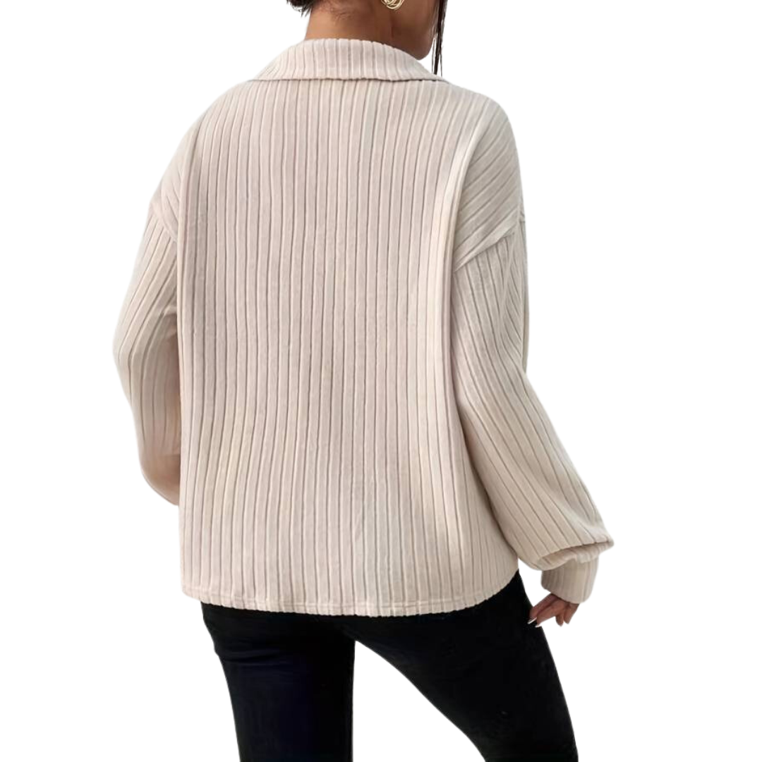 Ollie | Pull à col V Pour Femme | Confortable