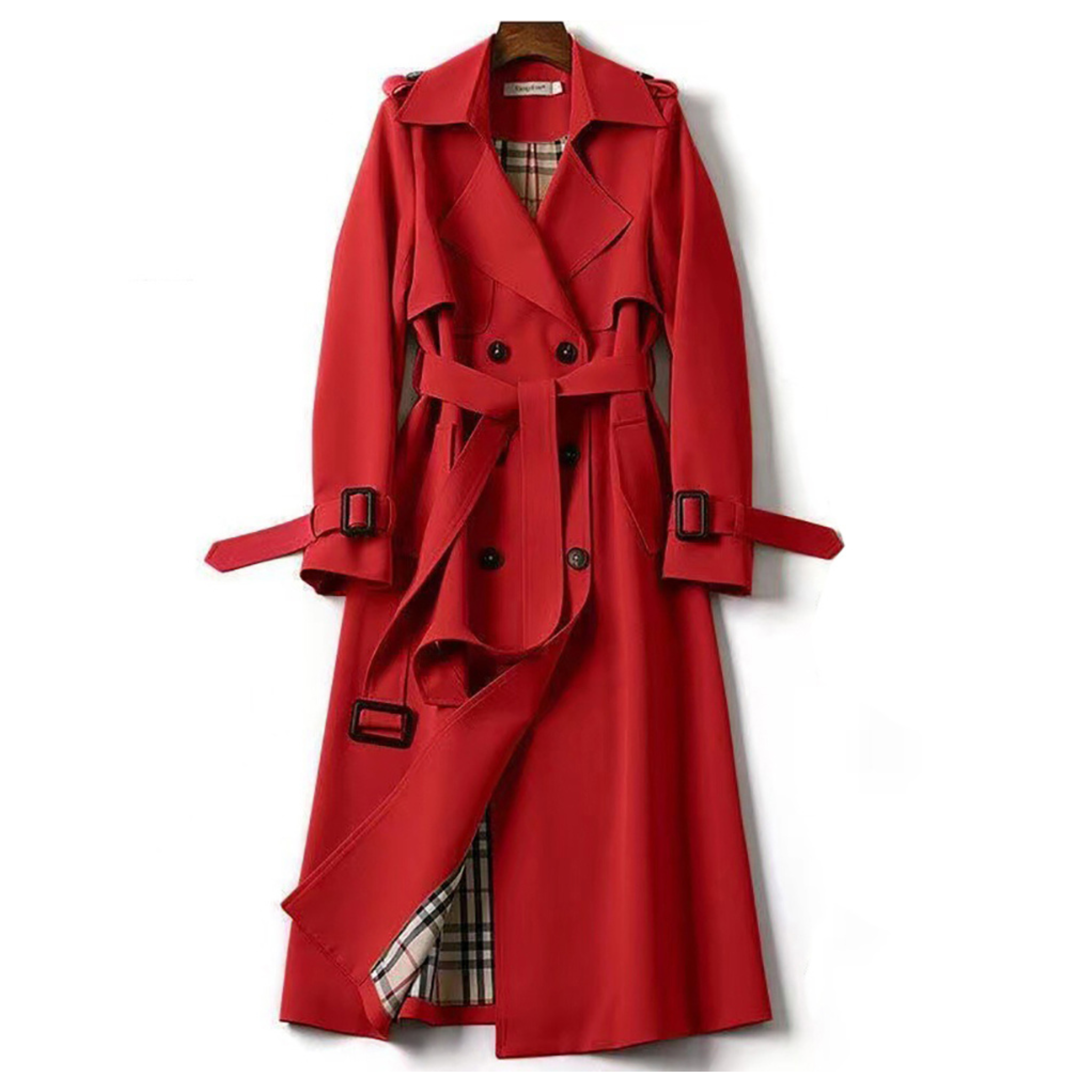 Isabelle - Trench Coat Bodice Classique et Stylé d'Automne pour Femmes
