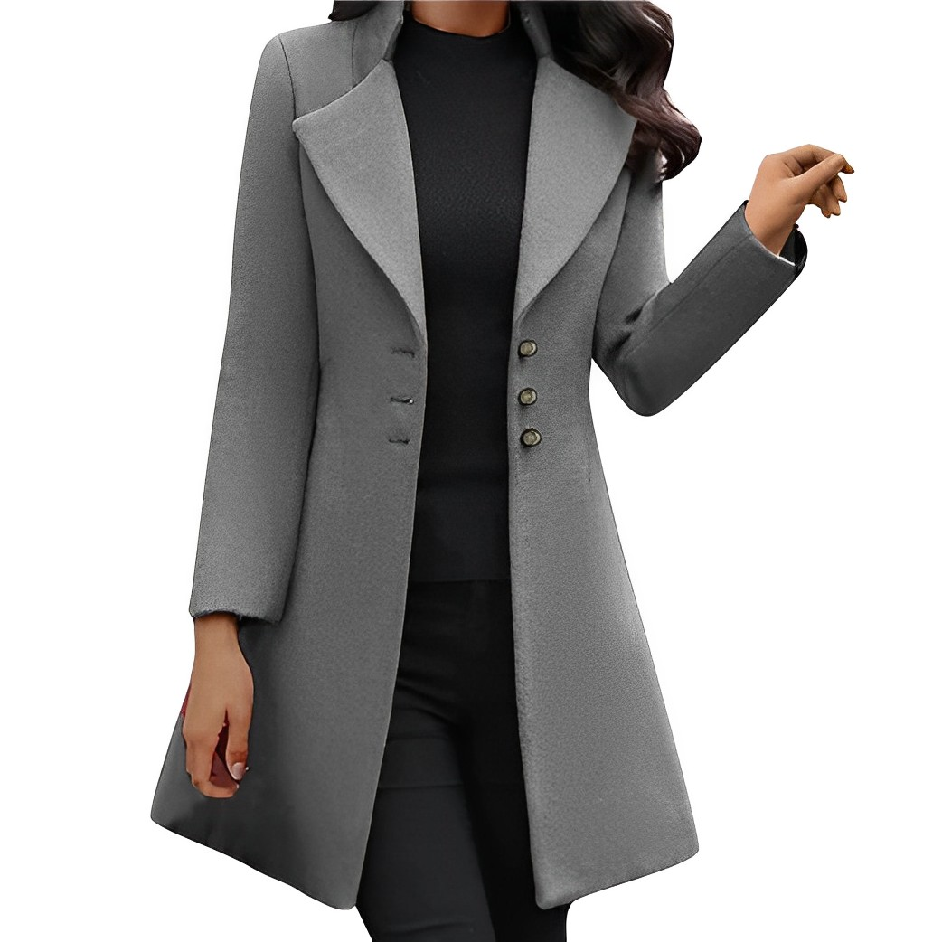 Carmina - Manteau d'Hiver en Laine Stylé pour Femmes