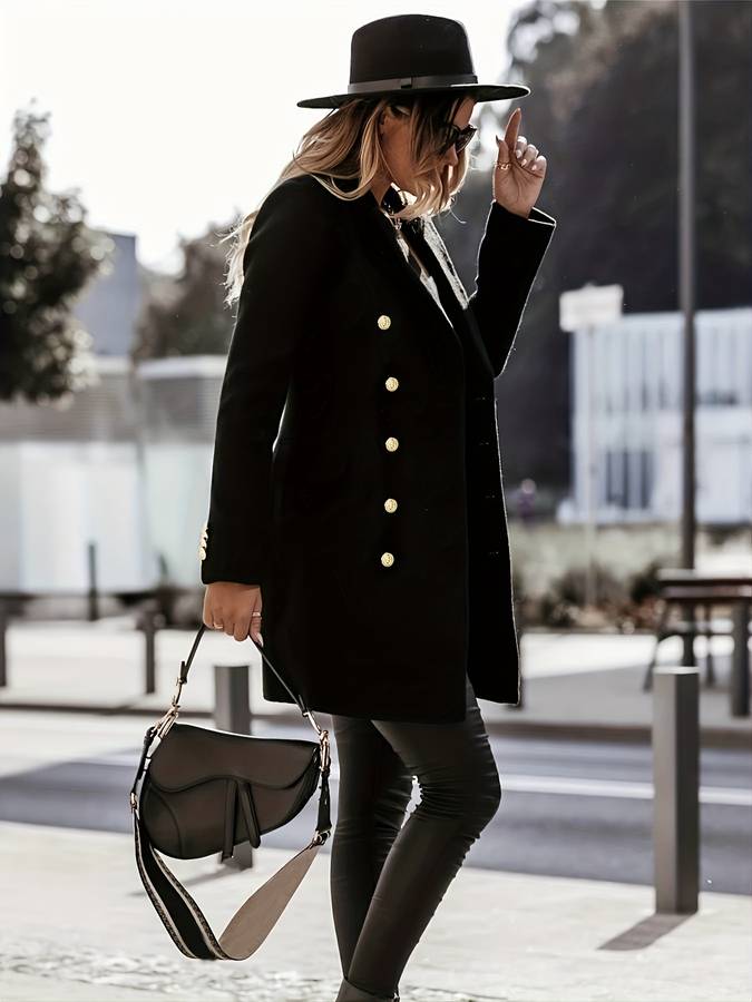 Kyra - Manteau Croisé pour Femmes