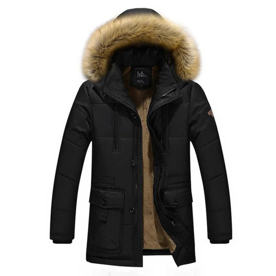 Jim | Veste Parka D'hiver En Duvet Pour Homme | Longue