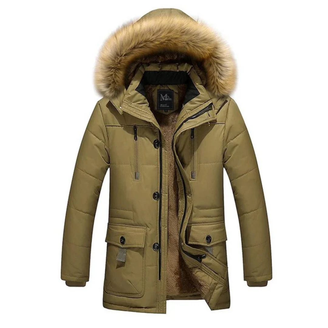 Jim | Veste Parka D'hiver En Duvet Pour Homme | Longue