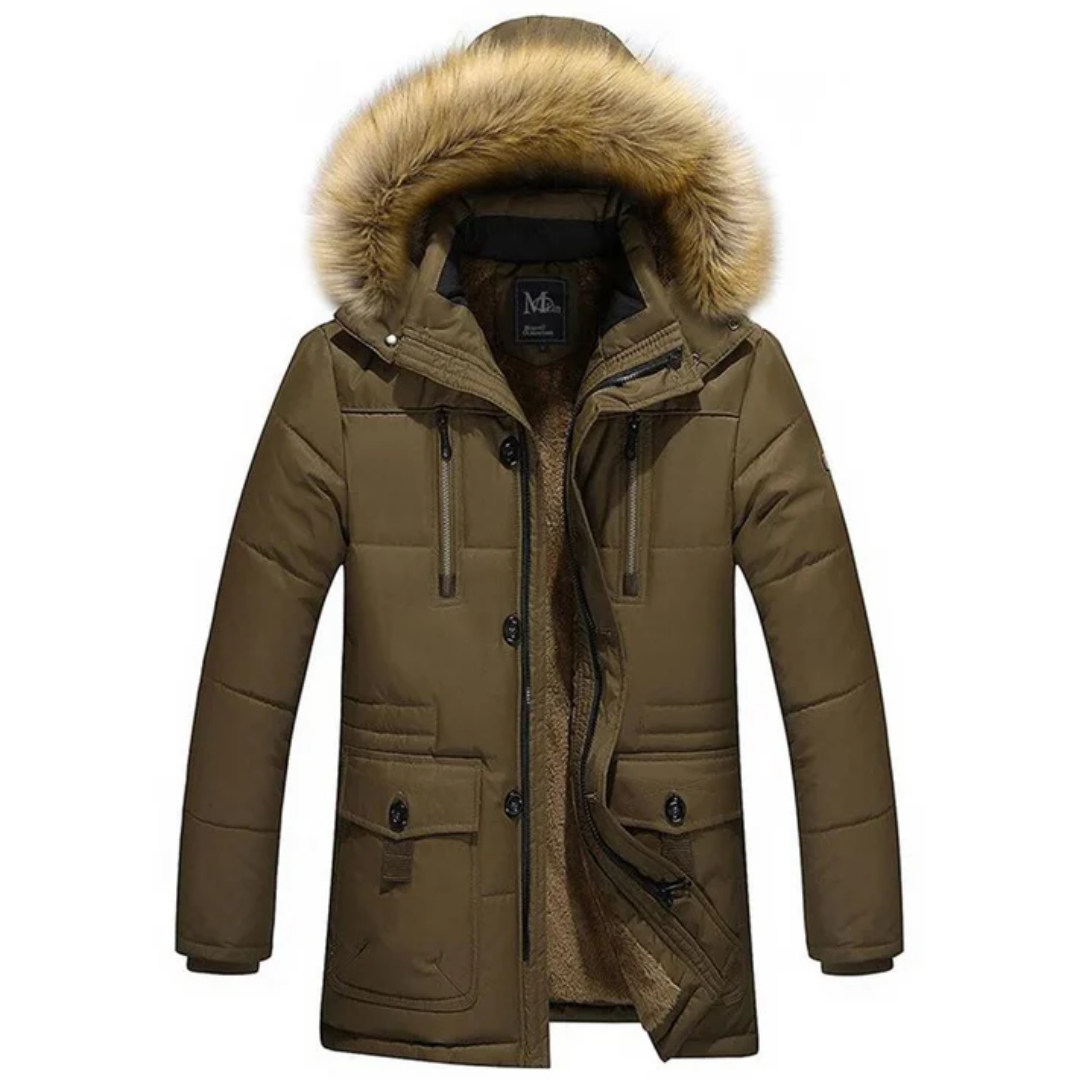 Jim | Veste Parka D'hiver En Duvet Pour Homme | Longue