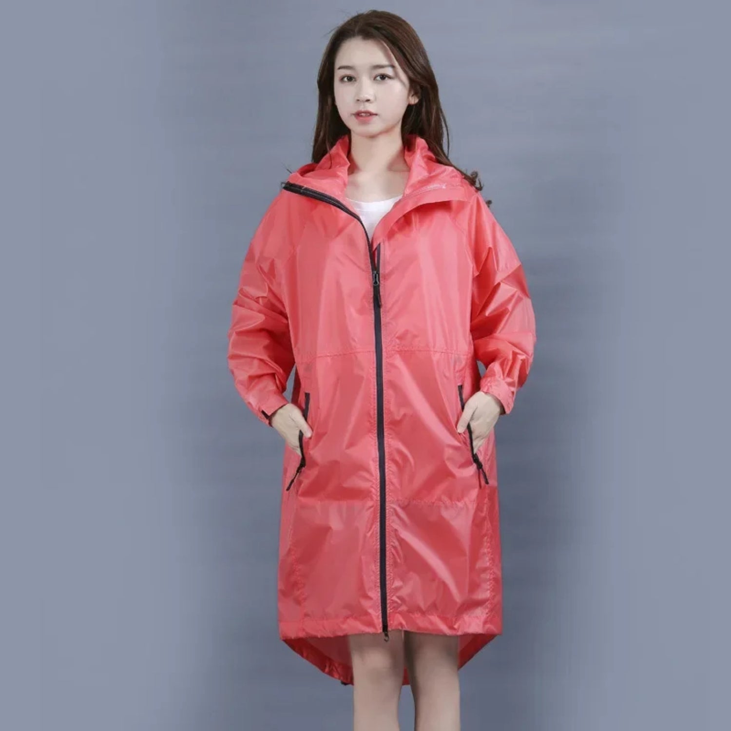 Imperméable Avec Capuche