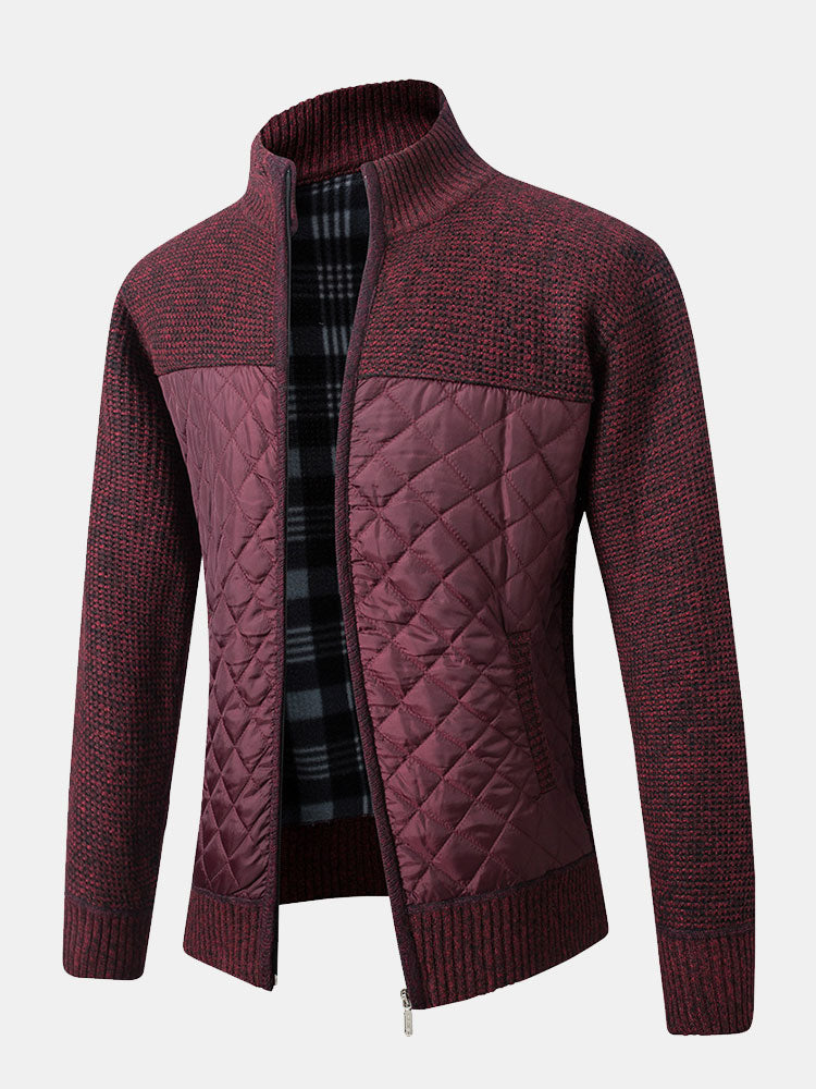 Aries | Veste Matelassée Homme avec Col Montant et Poches Latérales