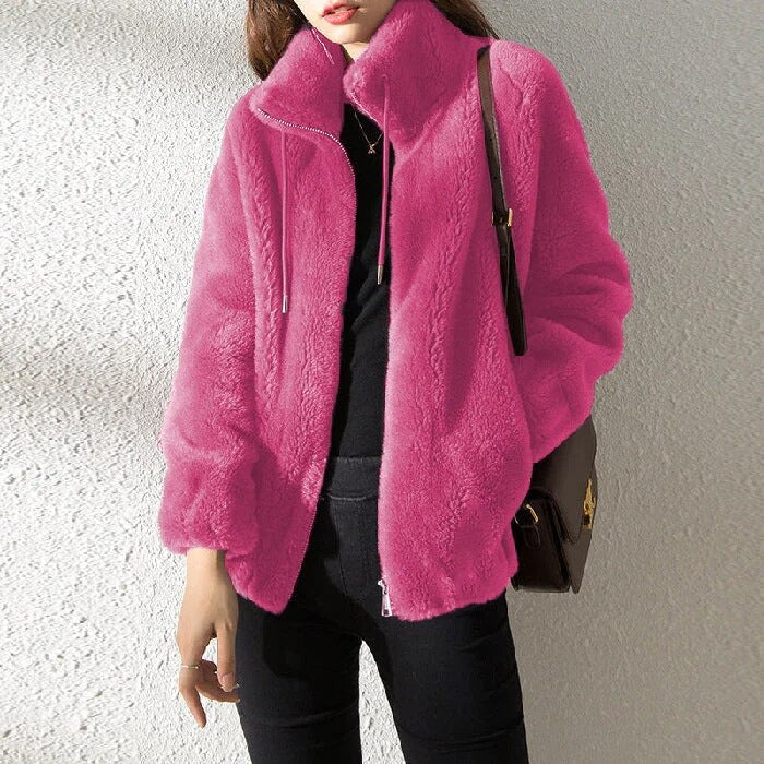 Anneliese - Manteau en Fausse Fourrure pour Femmes