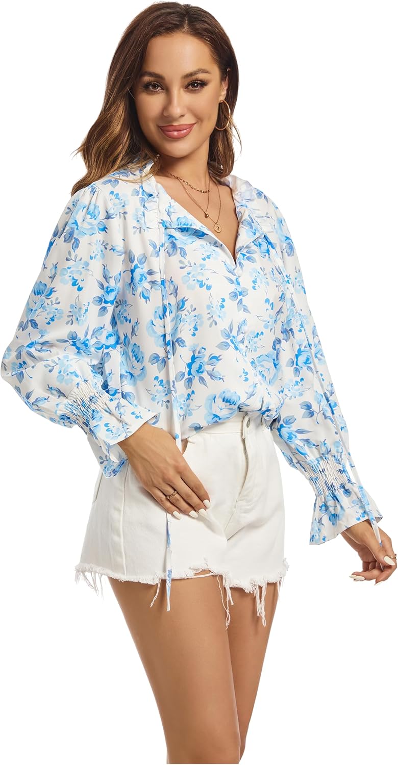 Camille | Blouse fleurie douce