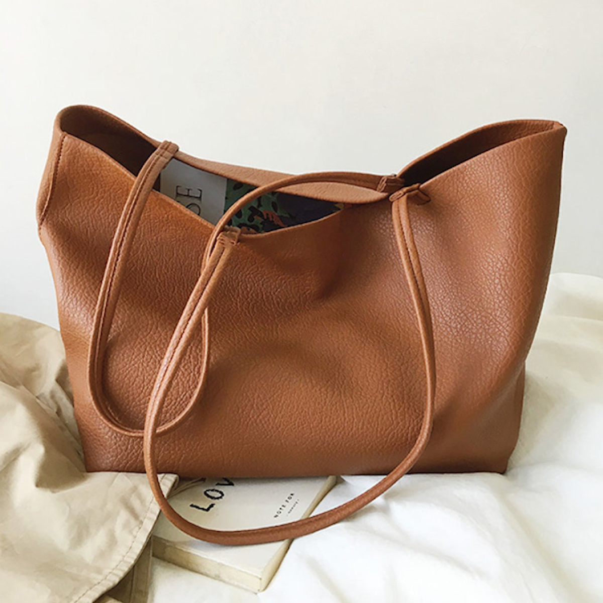 Sac Fourre Tout Essentiel Surdimensionné Femmes