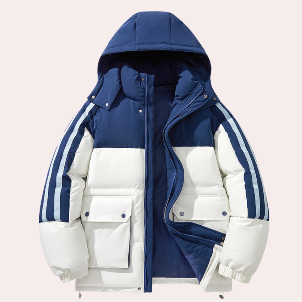 PETER - Veste d'Hiver Matelassée Chaude pour Hommes