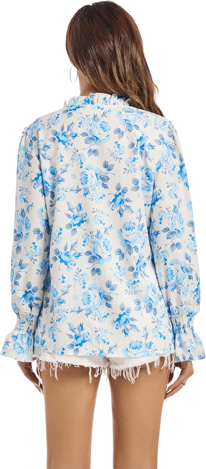 Camille | Blouse fleurie douce