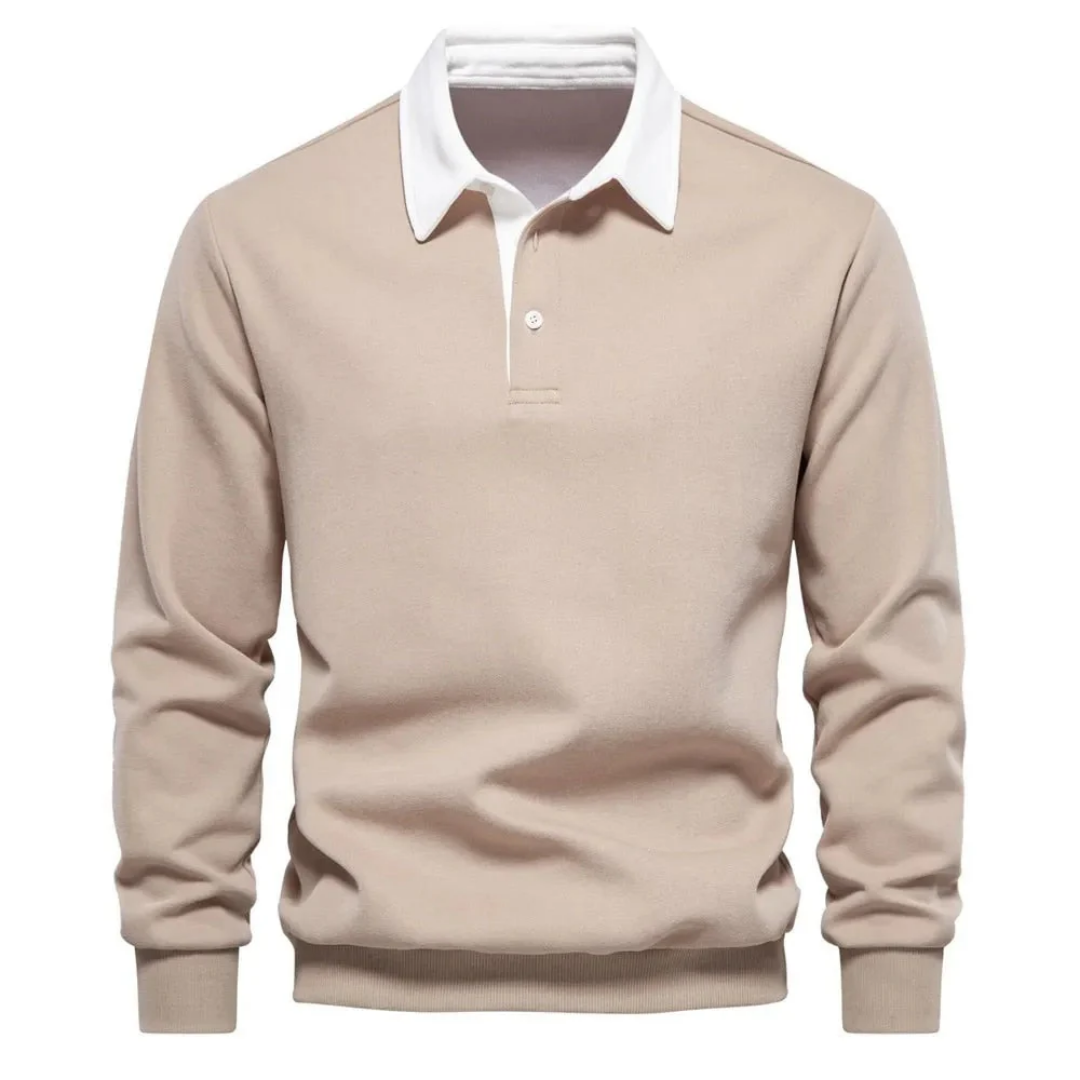 Rowan | Pull Collier Decontracte Homme | Chaud