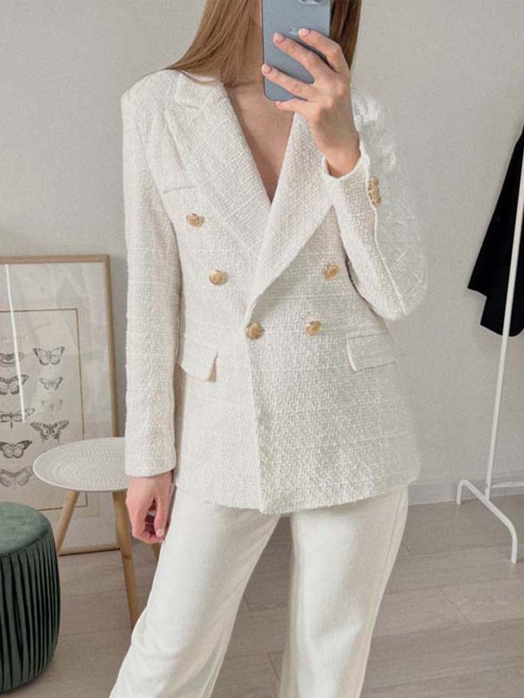 Irene - Blazer à Double Boutonnage pour Femmes