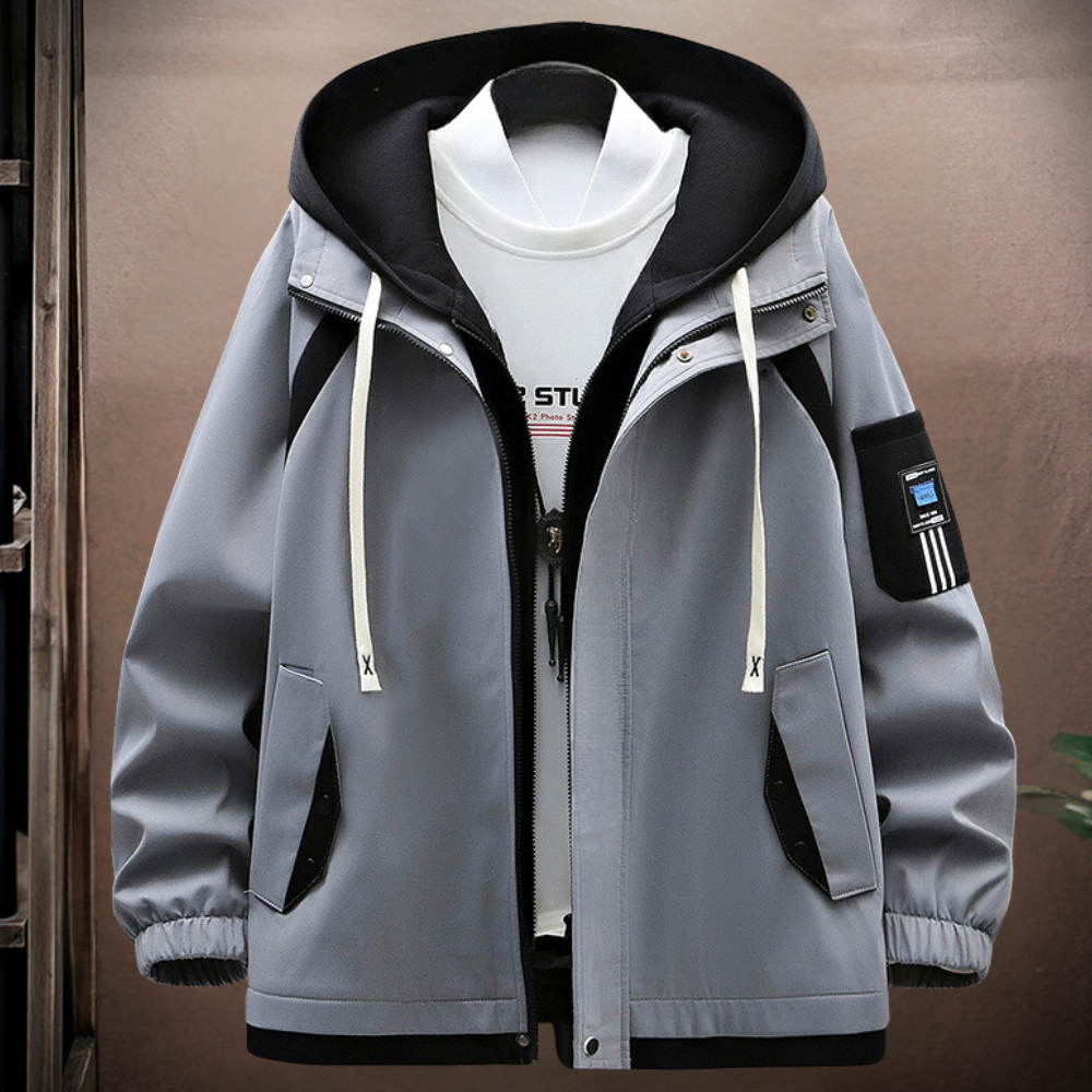 OSCAR - Veste d'hiver à capuche pour hommes
