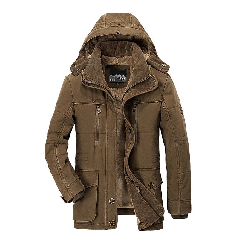 Gérard - Manteau d'hiver avec plusieurs poches