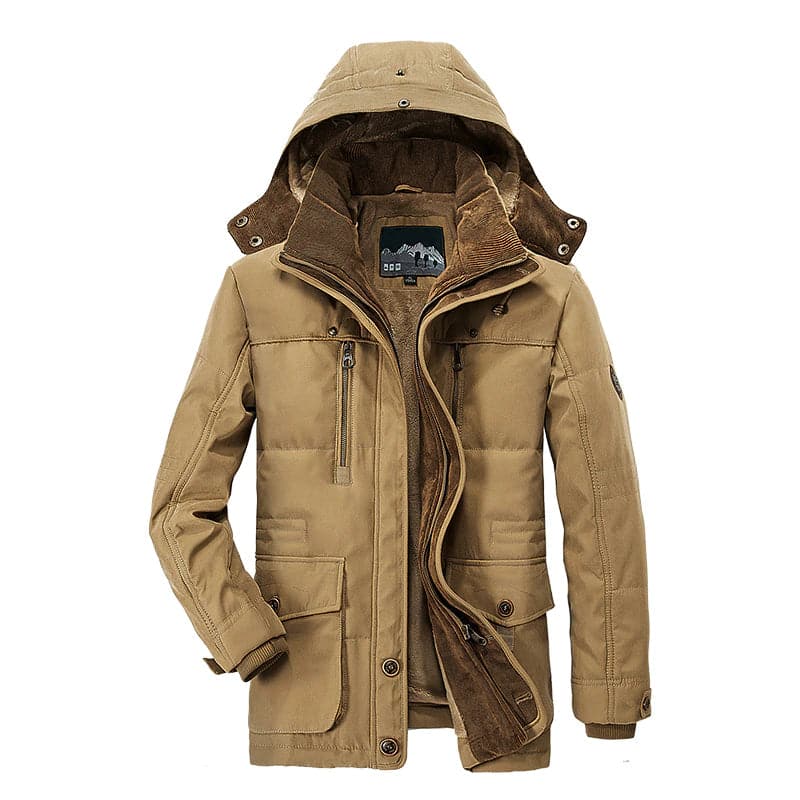 Gérard - Manteau d'hiver avec plusieurs poches