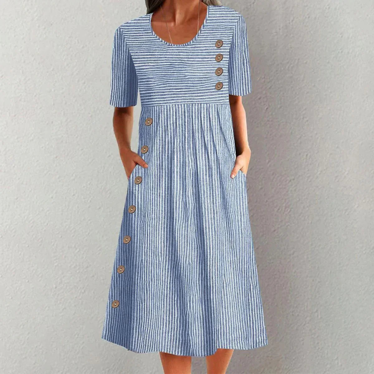 Léa | Robe Midi pour Femmes
