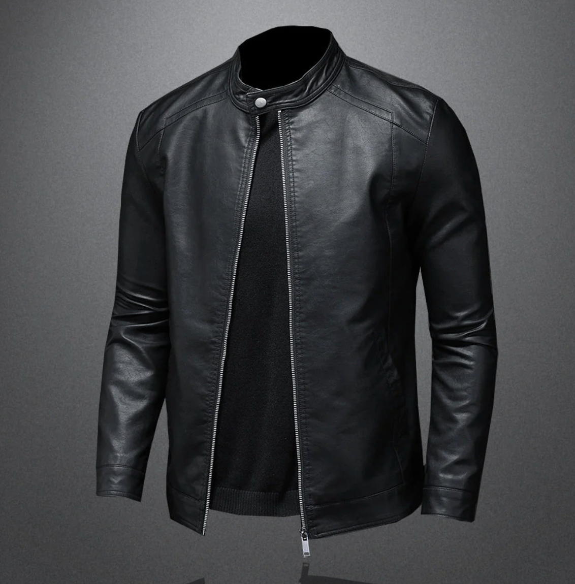 Veste en cuir pour hommes - Marc