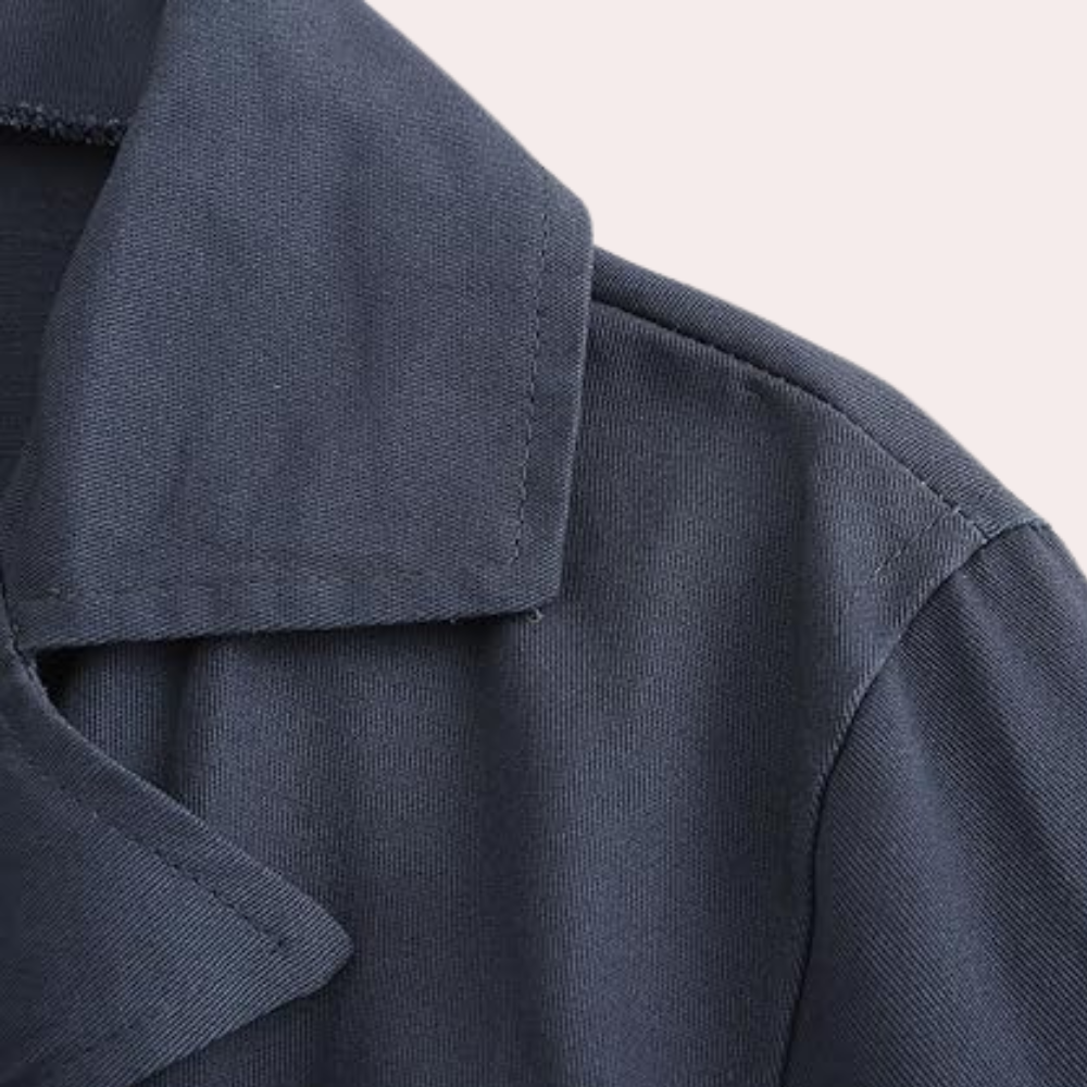 Felicjan - Veste décontractée à double boutonnage pour hommes