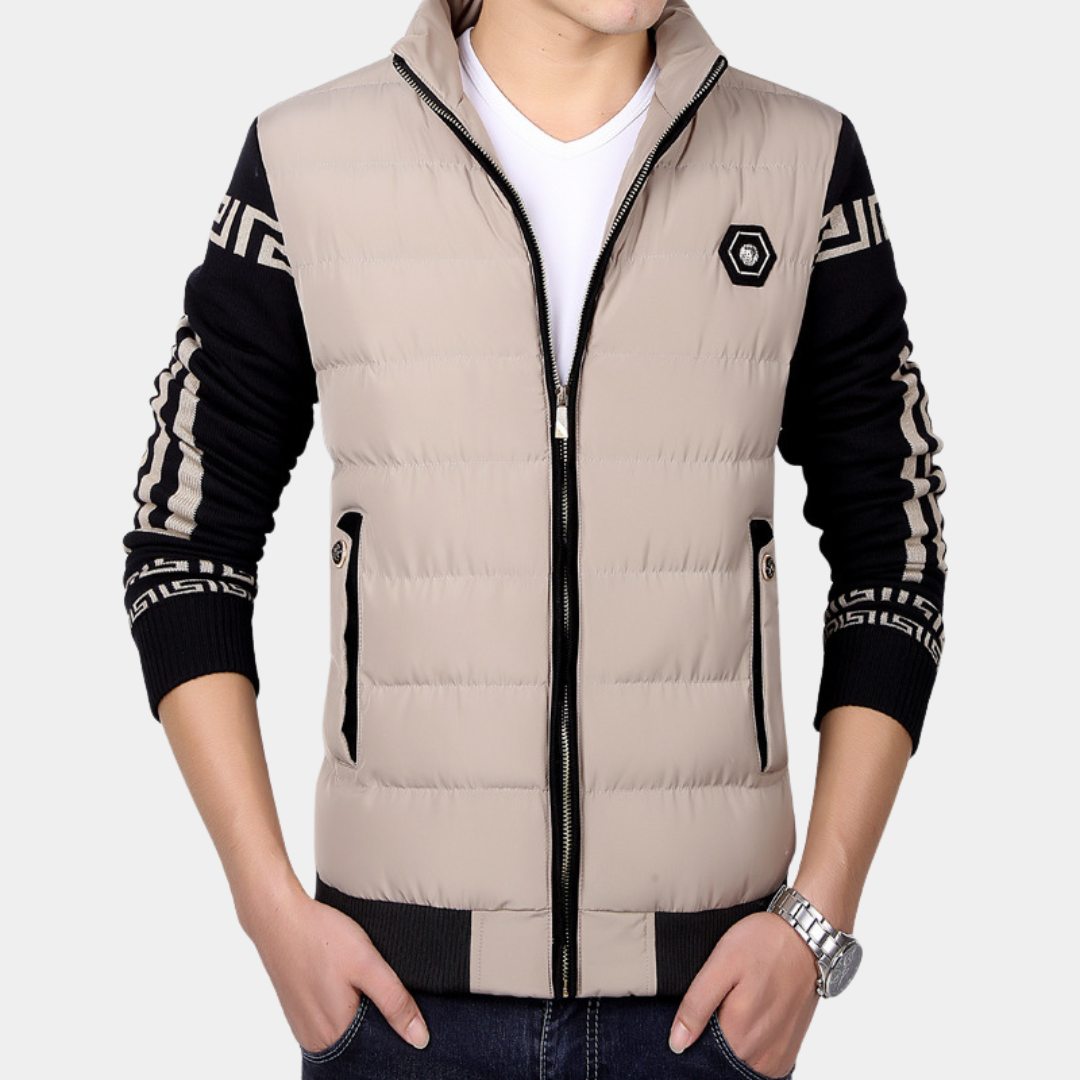 Wladimir - Veste en duvet chaude pour hommes pour l'hiver