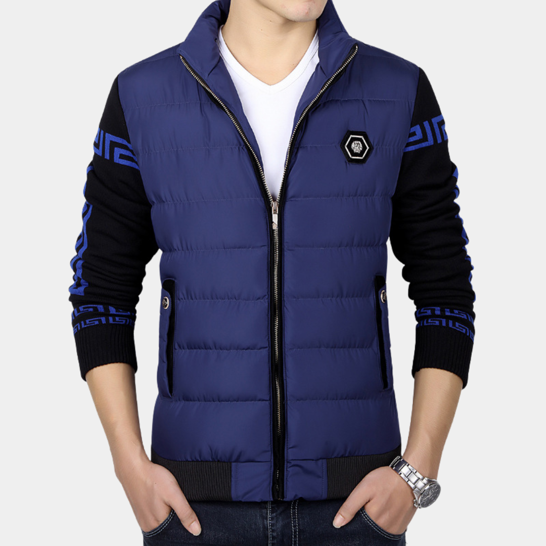 Wladimir - Veste en duvet chaude pour hommes pour l'hiver