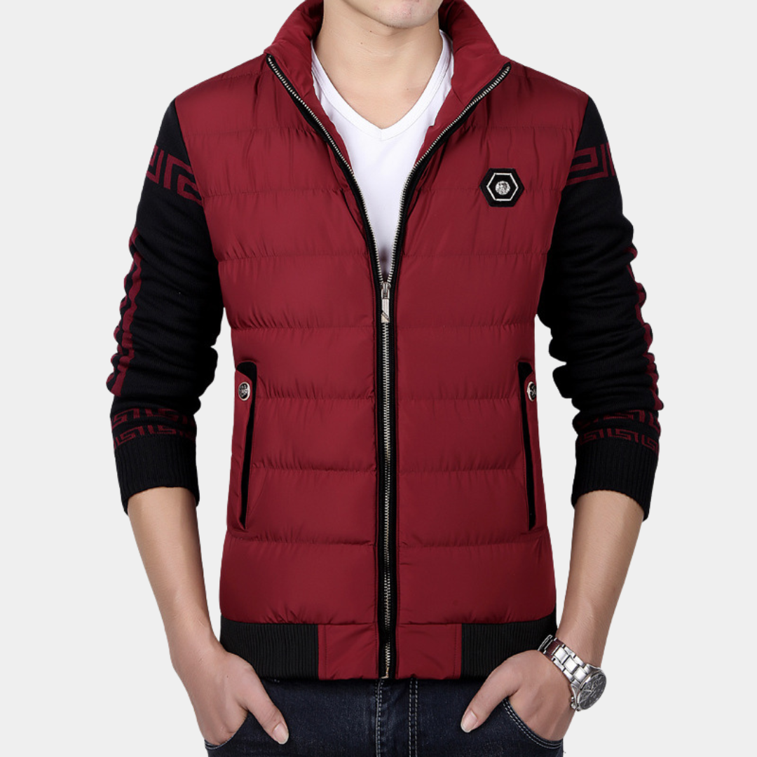 Wladimir - Veste en duvet chaude pour hommes pour l'hiver