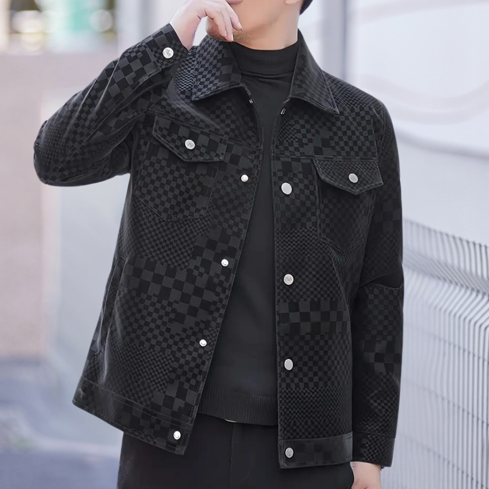 Ghita - Veste Boutonnée Décontractée pour Hommes