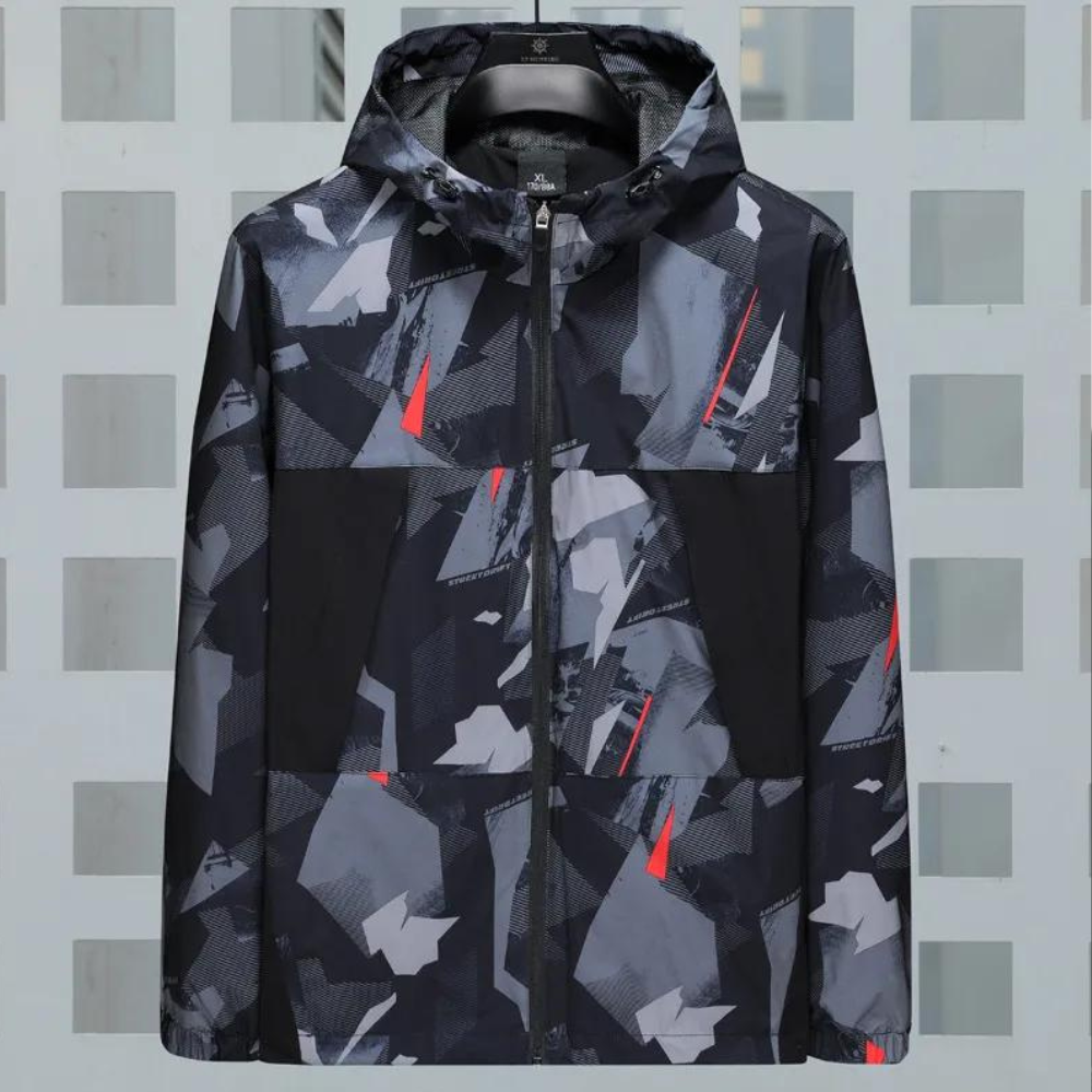 Konstantin - Veste à capuche camouflage moderne pour hommes