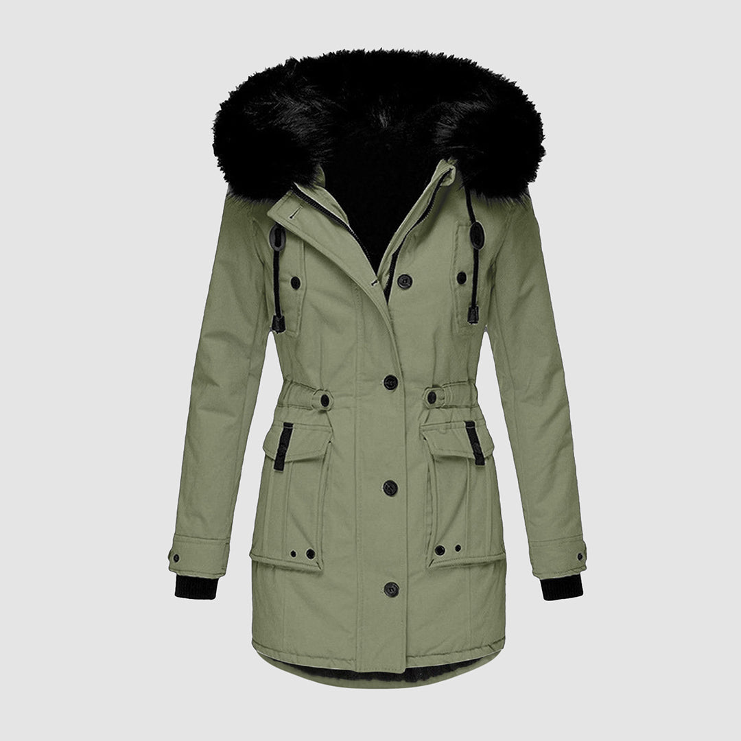 Frieda - Manteau d'hiver chaud pour femme