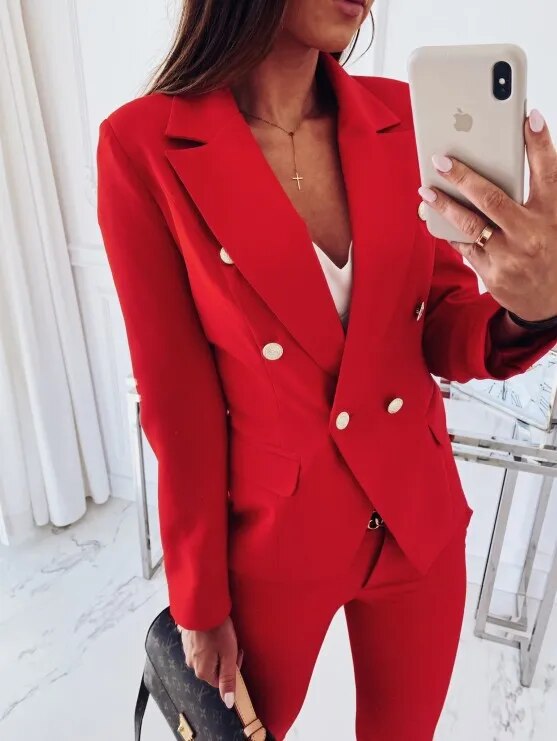 Kaylor - Blazer Style Décontracté avec Capuche pour Femmes