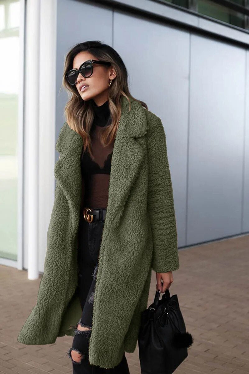 Nina - Veste en Fleece Tendance pour Femmes