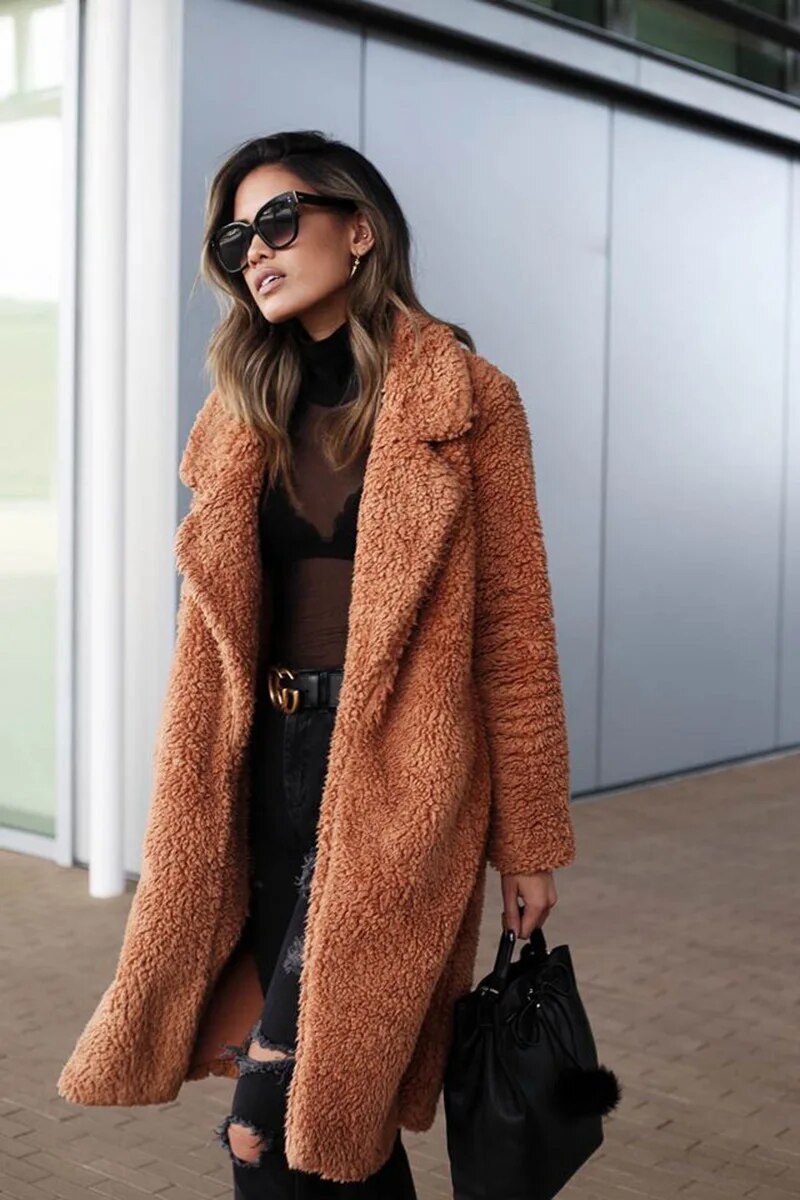 Nina - Veste en Fleece Tendance pour Femmes