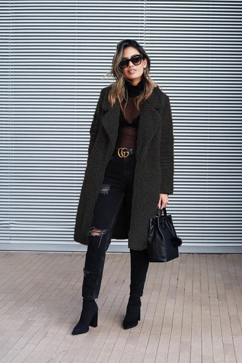 Nina - Veste en Fleece Tendance pour Femmes