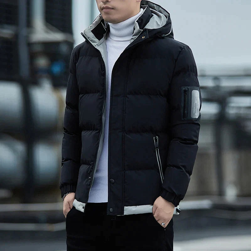 Séverino | Veste matelassée zippée d'hiver pour homme