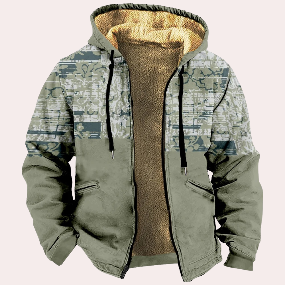 KAHILI - Veste à Capuche Chaleureuse pour Hommes