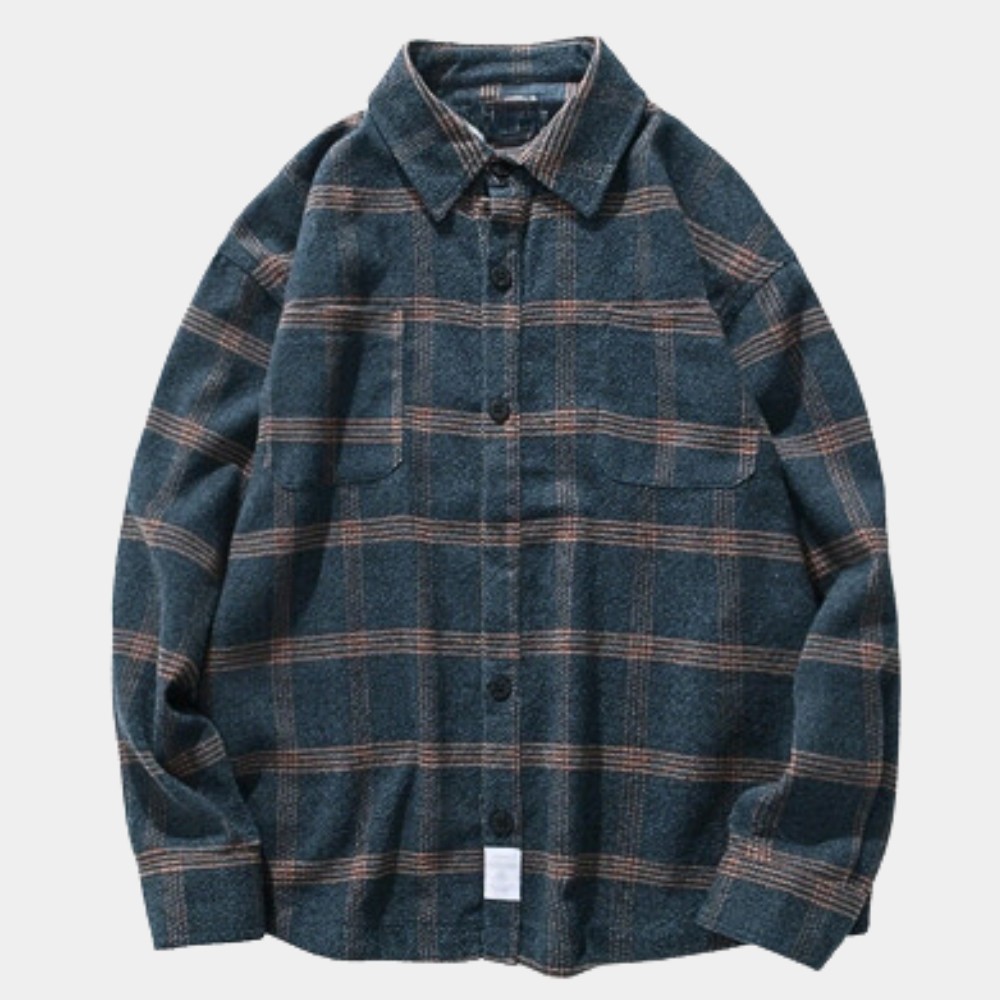 BOBBY - Veste à Carreaux d'Hiver pour Hommes