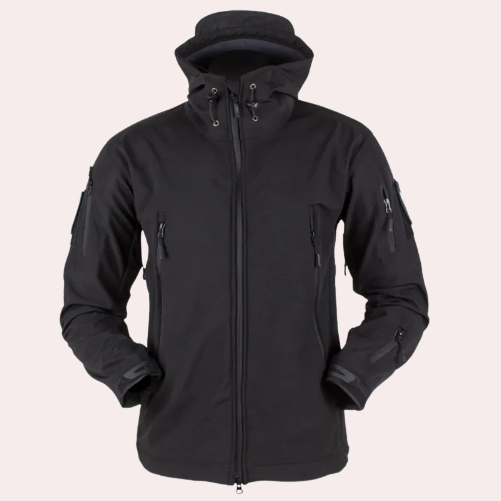 PEKELO - Veste à Capuche Coupe-Vent pour Hommes