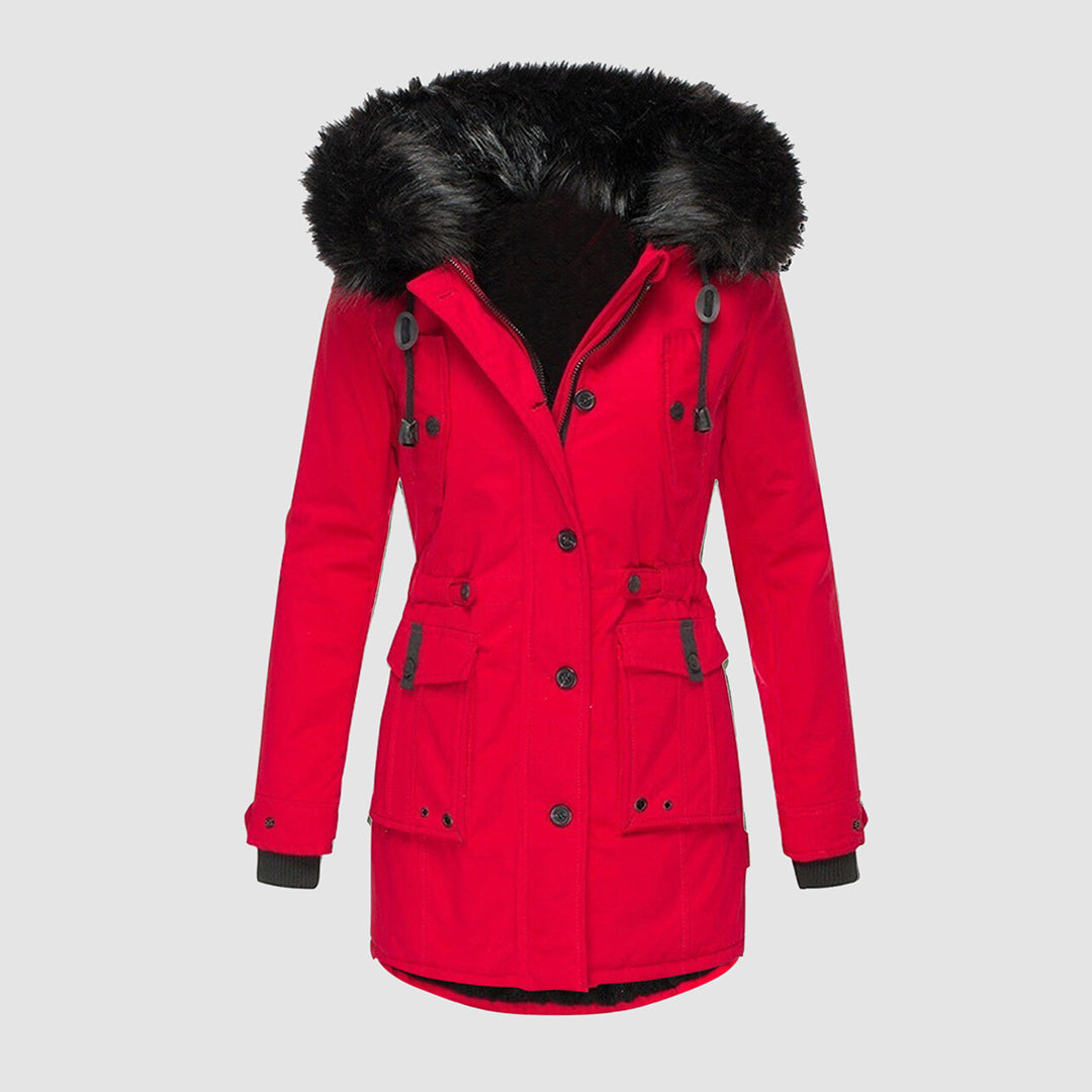 Frieda - Manteau d'hiver chaud pour femme