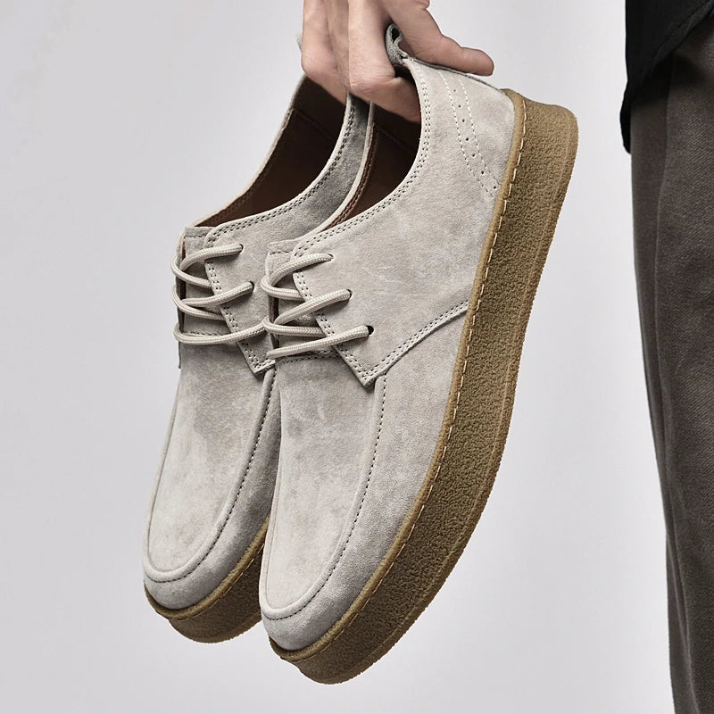 Sneakers en suède premium pour hommes - Projet Paris - Confortables, Stylées