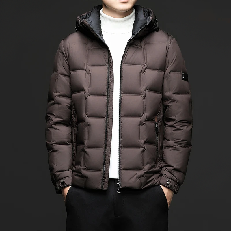Jason - Doudoune Monogramme Stylée pour l'Hiver pour Hommes