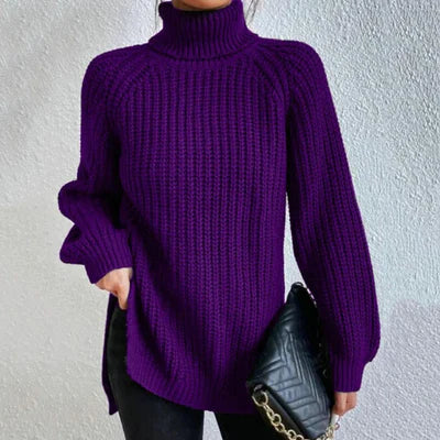 Clara - Pull à Col Roulé Élégant pour l'Automne et l'Hiver pour Femmes