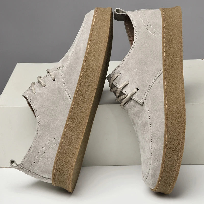 Sneakers en suède premium pour hommes - Projet Paris - Confortables, Stylées